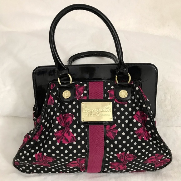 ❌ SOLD ❌ Betsey Johnson pinup purse - Picture 1 of 3